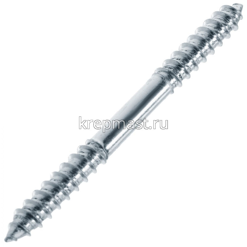 Шпилька сантехническая (шуруп двухсторонний) 6х 80