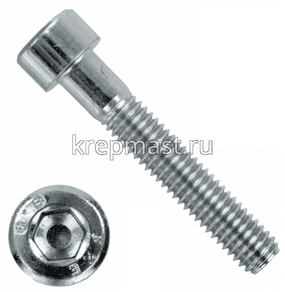 Винт с внутр.шестигранником 3 х 30 DIN 912