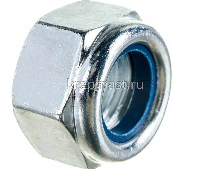 Гайка самоконтр.М16 оц. DIN 985 кл.пр. 10