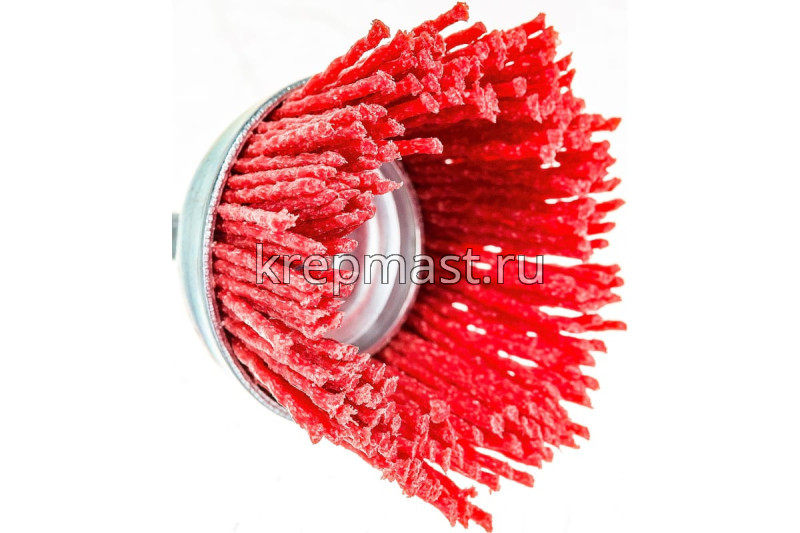 Корщетка- чашка 50мм для ДРЕЛИ FIT нейлоновая