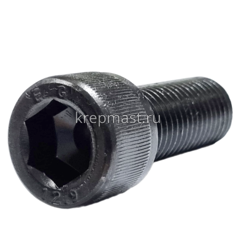 Винт с внутр.шестигранником 20 х 50 черный кл.пр.12,9 п/р DIN912