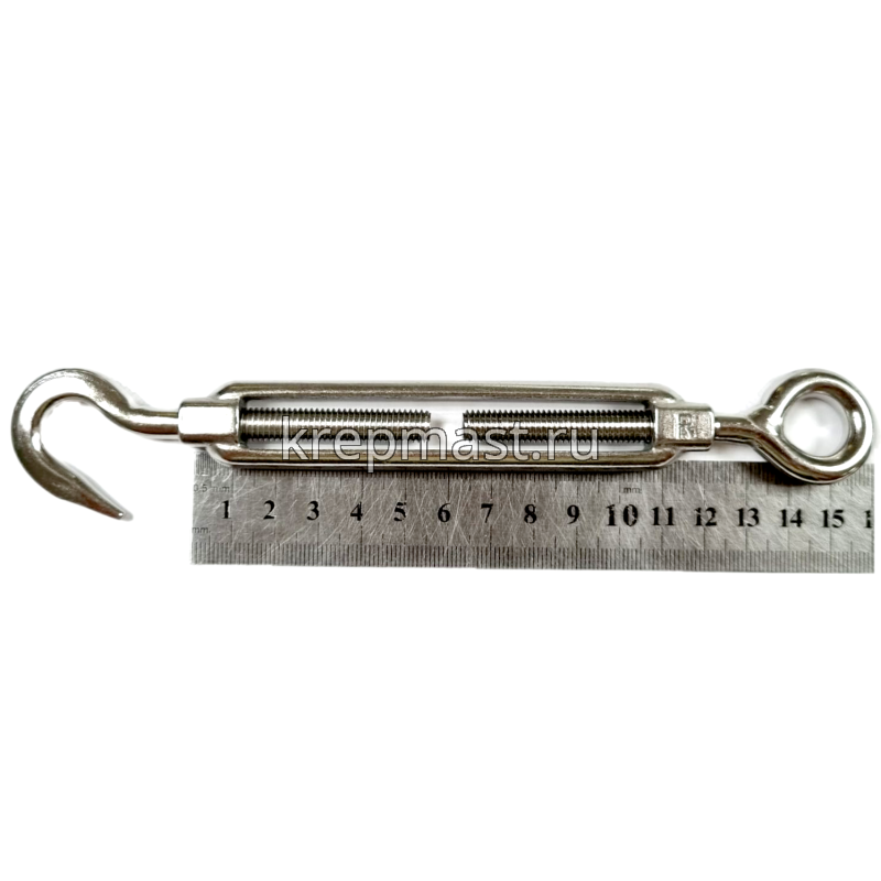 Талреп М 8 А2 нерж крюк-кольцо