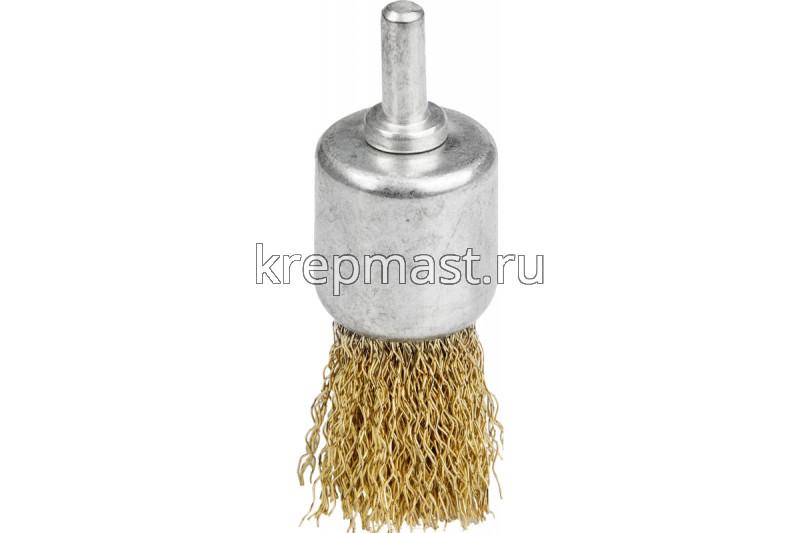 Корщетка- венчик 24мм для ДРЕЛИ STAYER латунь