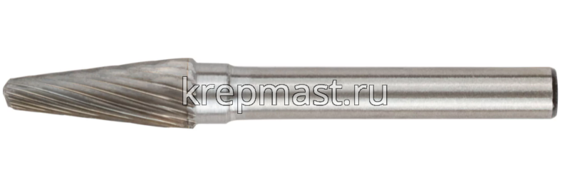 Шарошки FIT(металл) карбид. 6мм коническая с закруглением