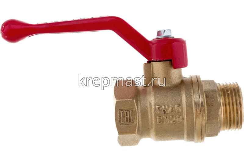 Кран шар Ду-20 м/р рыч 3/4"