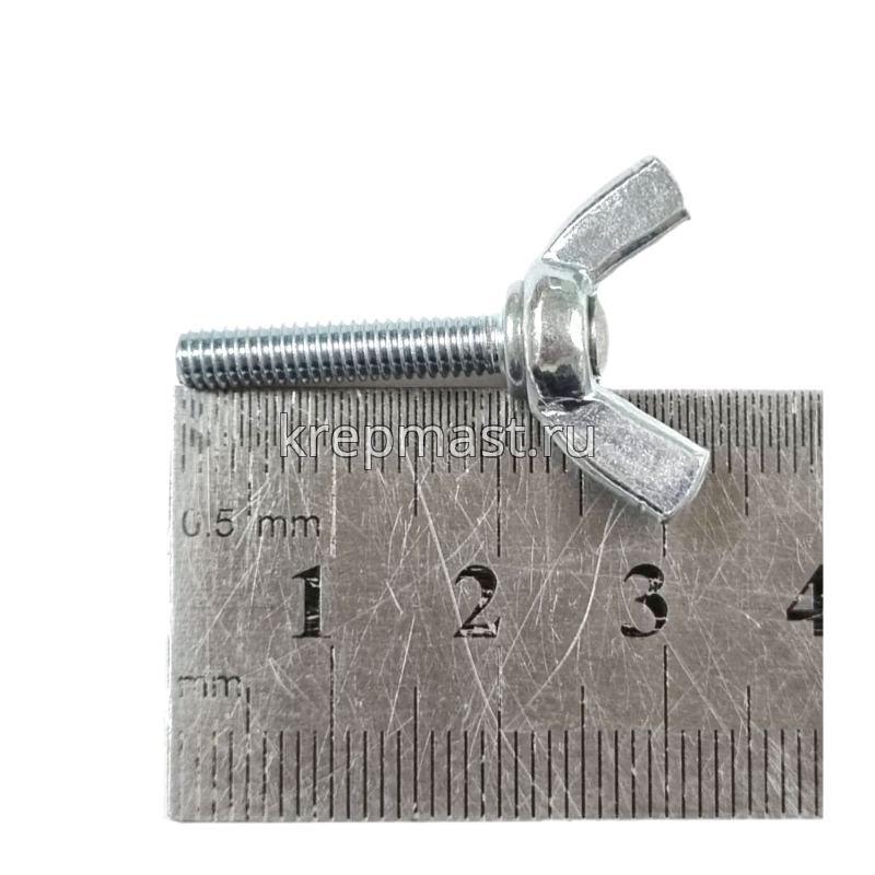 Винт барашковый 4 х 20 DIN 316