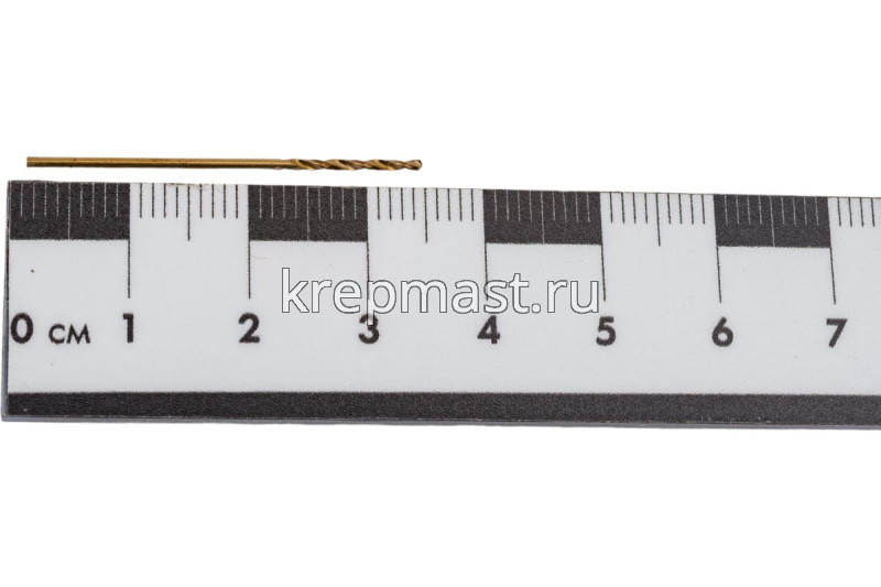 Сверло по металлу кобальт 1,0х34мм (2шт)