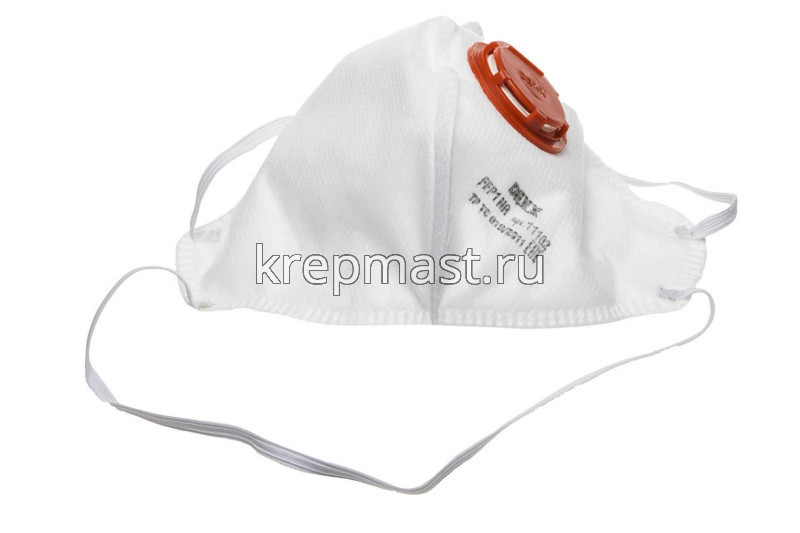 Маска защитная DEXX многослойная c бок.клапаном