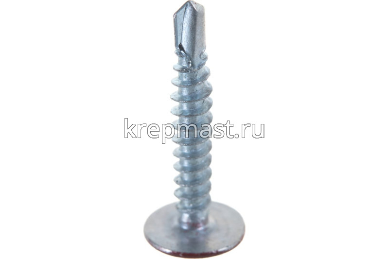 Саморез п/сф головка с п/ш сверло 4,2х25 RAL 3005