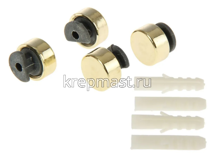 Зеркалодержатель 101-17 (золото) (комплект 4шт)