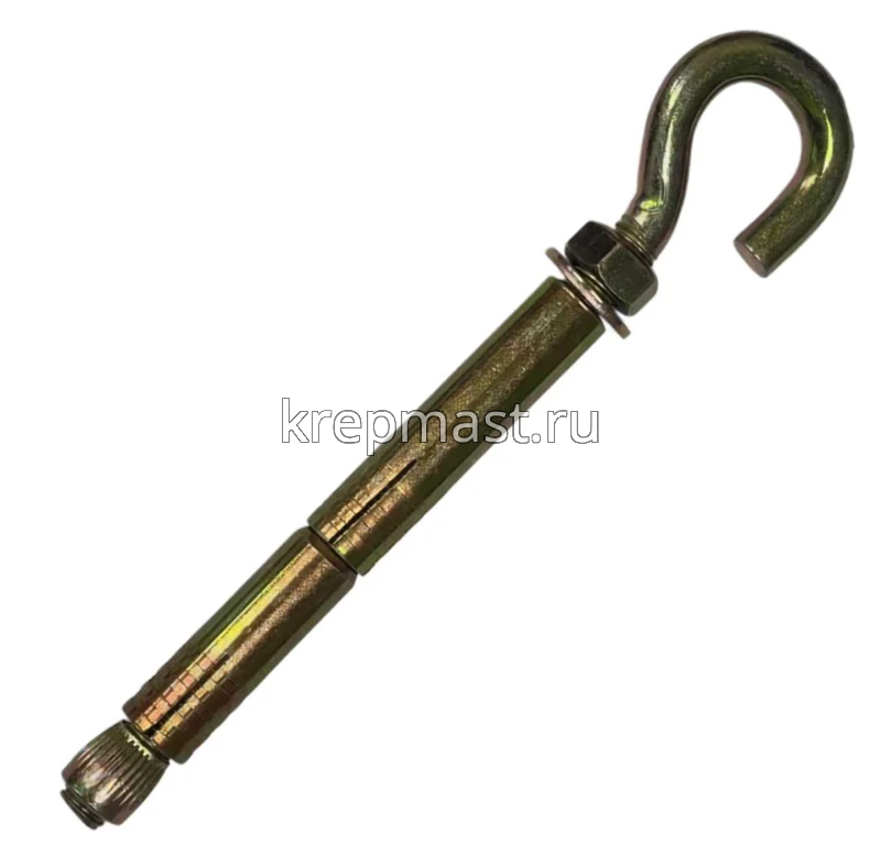 Анкер двухраспорный с крюком 12х250(260)х16