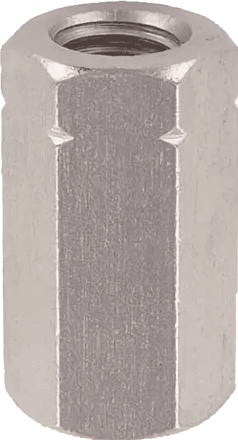 Гайка соединит. DIN 6334 М12 нерж. А2