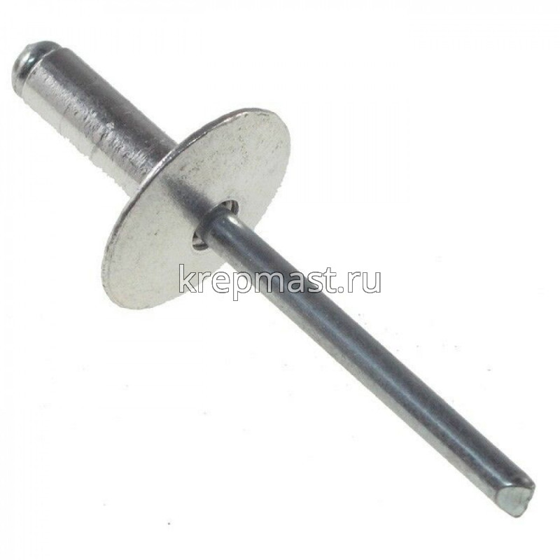 Заклёпка алюминий/сталь 4,0х10х12 широкий борт