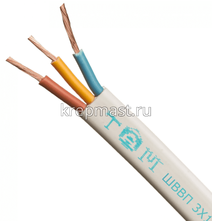 Провод ШВВП 3х1,5 (ПУГНП, ПБППГ)