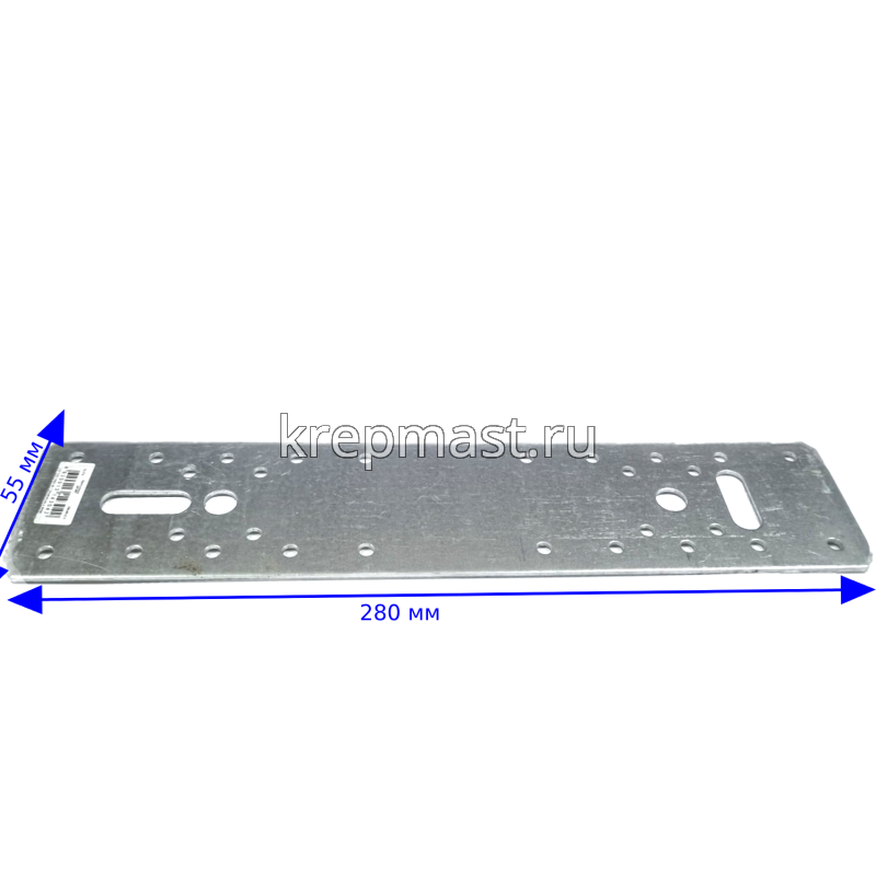 LP4 крепление плоское 280х55х2,5мм
