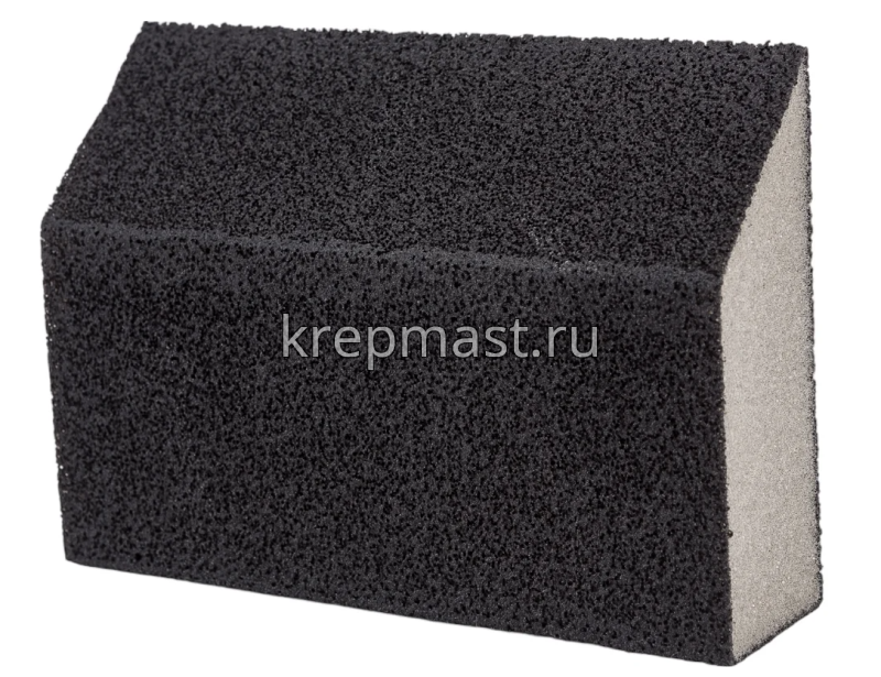 Губка шлифовальная FIT углов. водостойкая 100х70х25мм Р-240