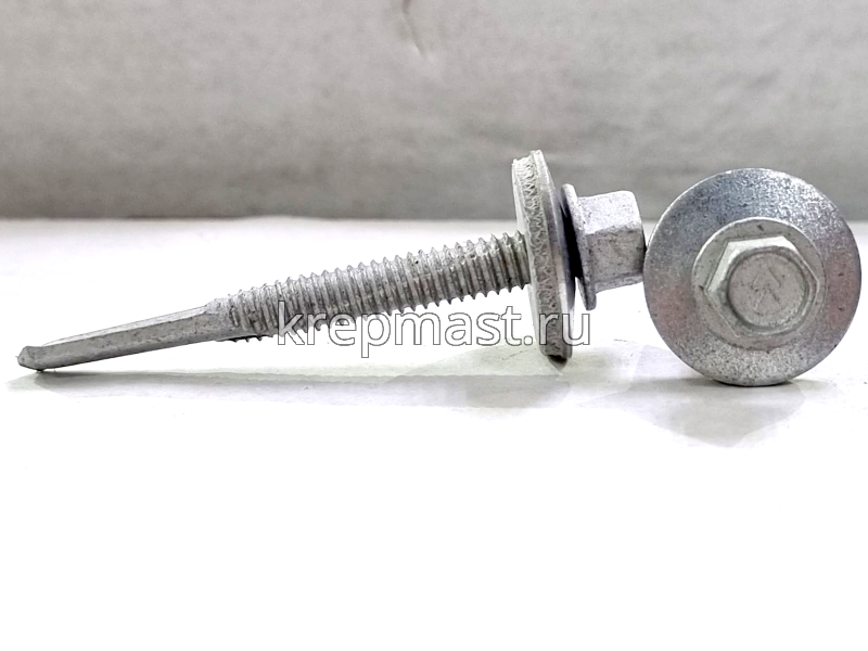 Саморез кровельный 5,5х51 HE5-R-Z19 HARPOON 6-гр. - увел.сверло