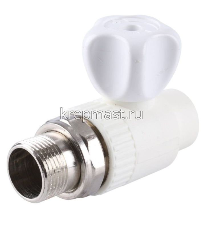 Кран шаровый пп прямой для радиатора