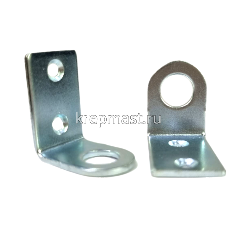 Проушина угловая 18х50мм цинк