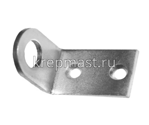 Проушина угловая 18х50мм цинк