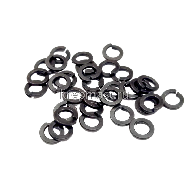 Шайба гроверная 5 DIN 127 черная