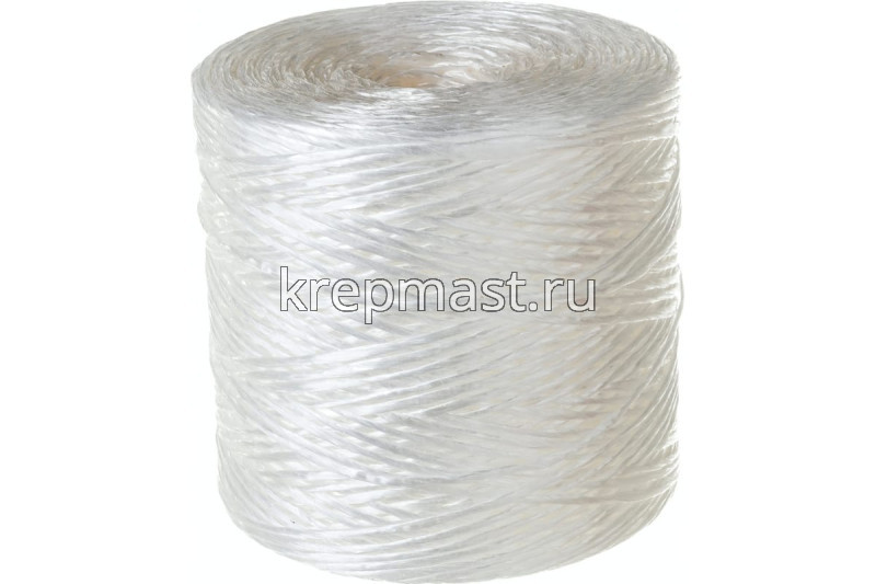 Шпагат п/п, 1600 текс 1,0 кг бел. (12) 625м