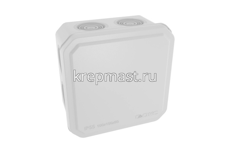 Коробка распределительная ОП100х100х50 6вх. IP55