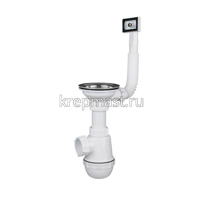 Сифон АНИ ПЛАСТ (А0145S) 3 1/2 *40 с перел д/мойки