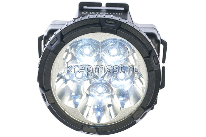 Фонарь ULTRAFLASH налобный аккум. черный 5LED