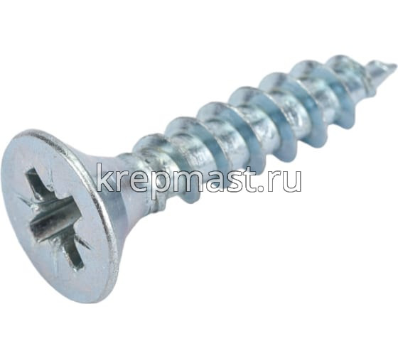 Шуруп универс. белый цинк 6х 30