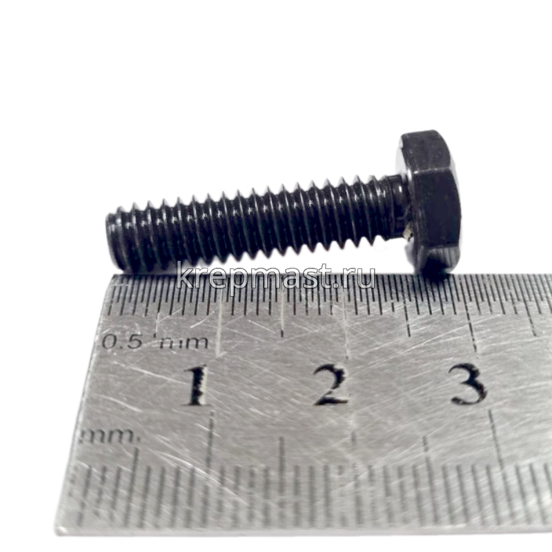 Болт дюймовый DIN 933 UNC 1/4 х 25мм кл.пр.10,9