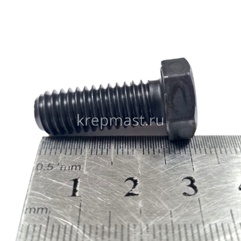 Болт дюймовый DIN 933 UNC 3/8 х 25мм кл.пр.10,9