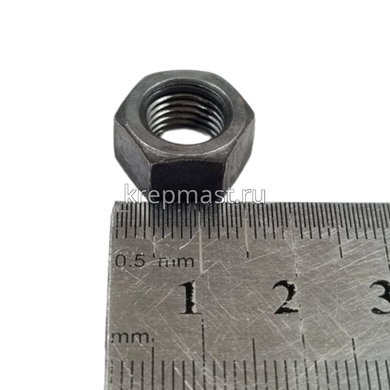 Гайка дюймовая DIN 934 UNF 3/8 кл.пр. 10