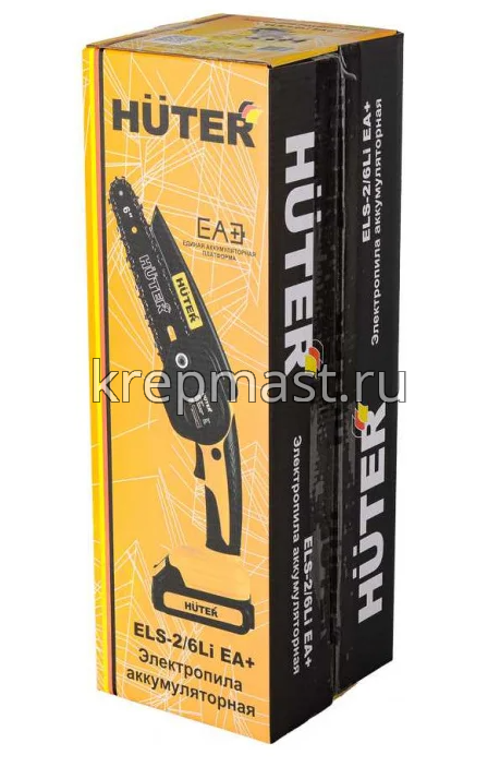 Электропила аккумуляторная HUTER (с 1 АКБ 2а/ч + ЗУ в комплекте)