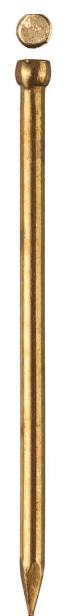Гвоздь латунированный 1,2х20