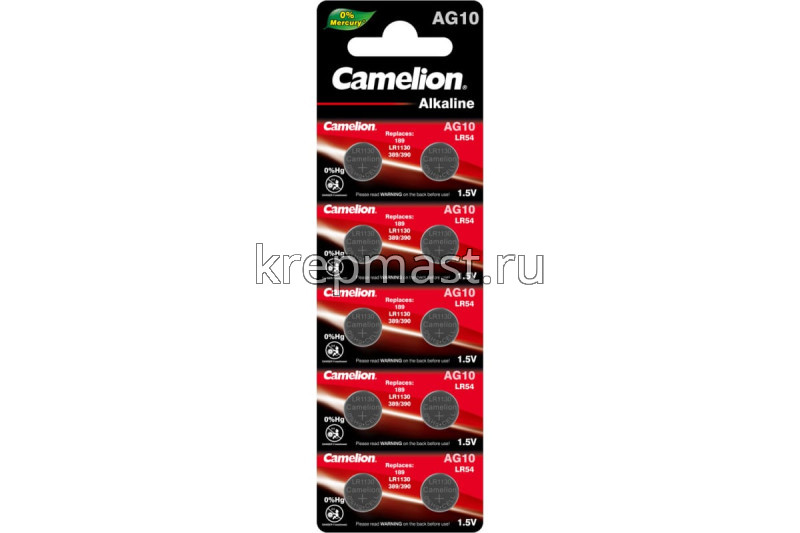 Батарейка Camelion AG10/389A (LR1130)