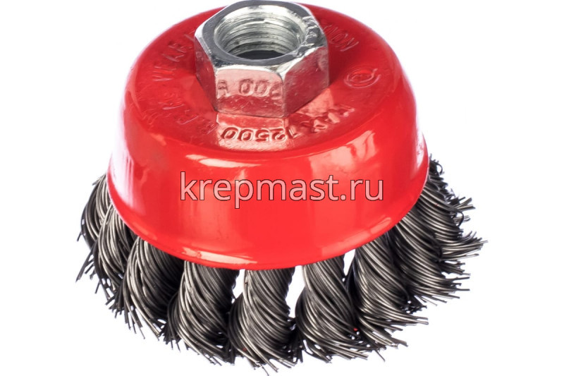 Корщетка- чашка 65мм FIT/ USP витая для УШМ