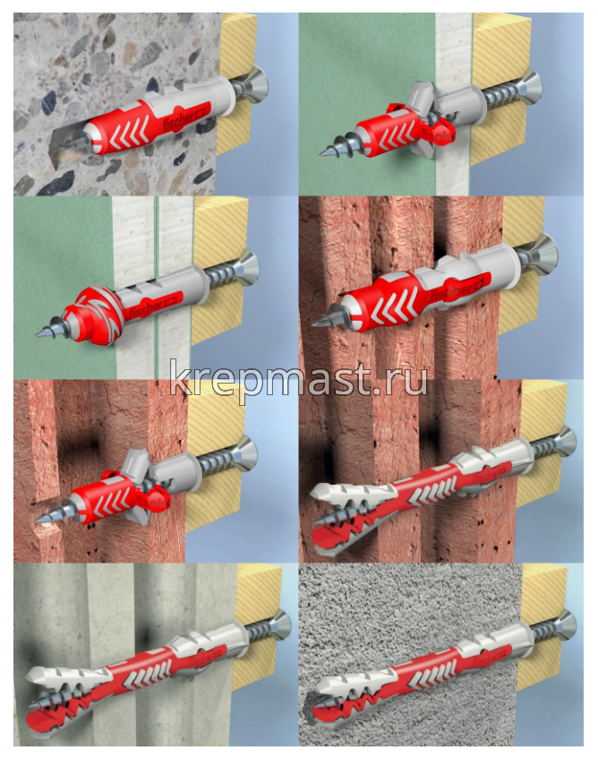 DUOPOWER 10х50 дюбель