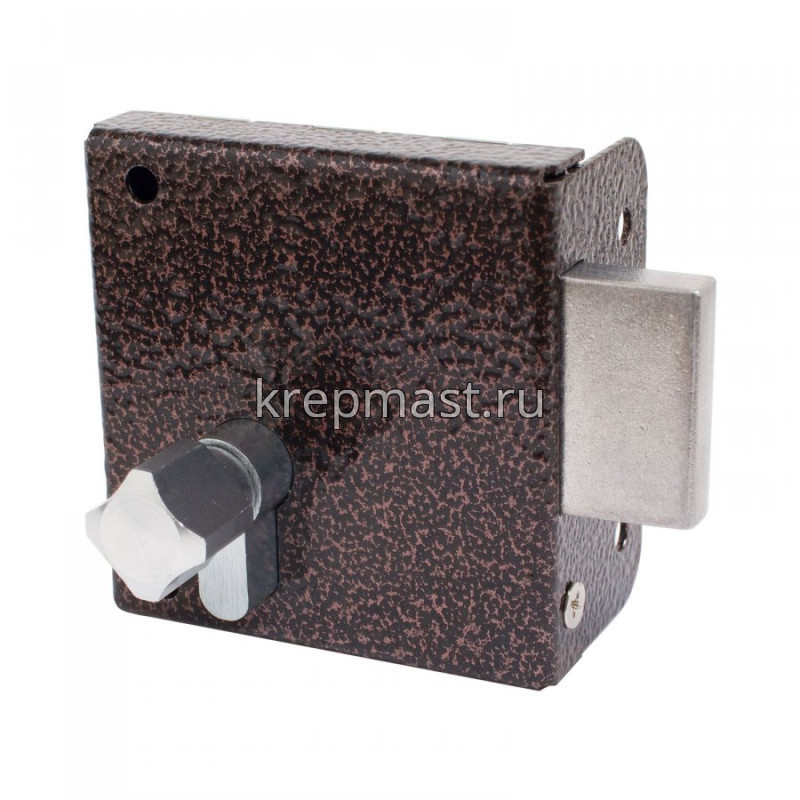 Замок накладной Птимаш ЗН1-1 медь