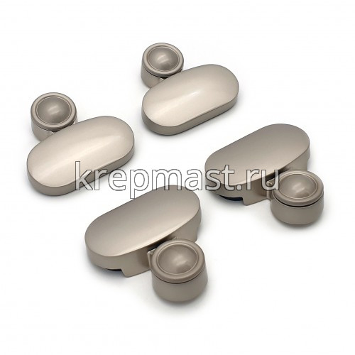 Зеркалодержатель 159 (сатин) Soller (комплект 4шт)