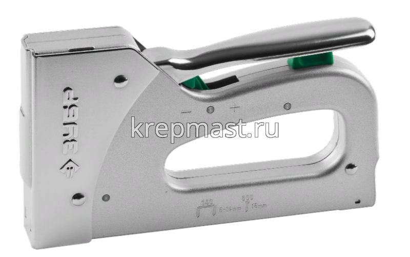 степлер ЗУБР Т-140 3 в 1 (тип 140(6-16мм) / 300(16мм) / 500 (16мм))