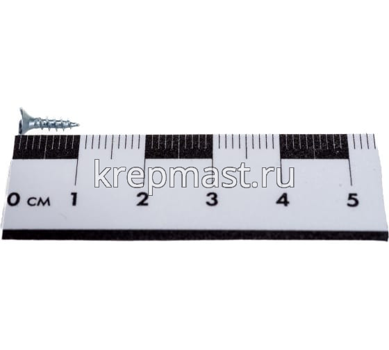 Шуруп универс. белый цинк 2,5х10