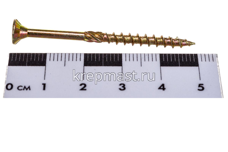 Шуруп с/нарез. для дерева потай 3,5х 50 Тх