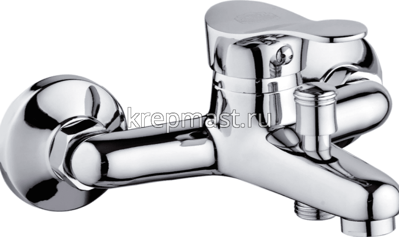 Смеситель д/ванны SL 86-009 с коротким литым изливом