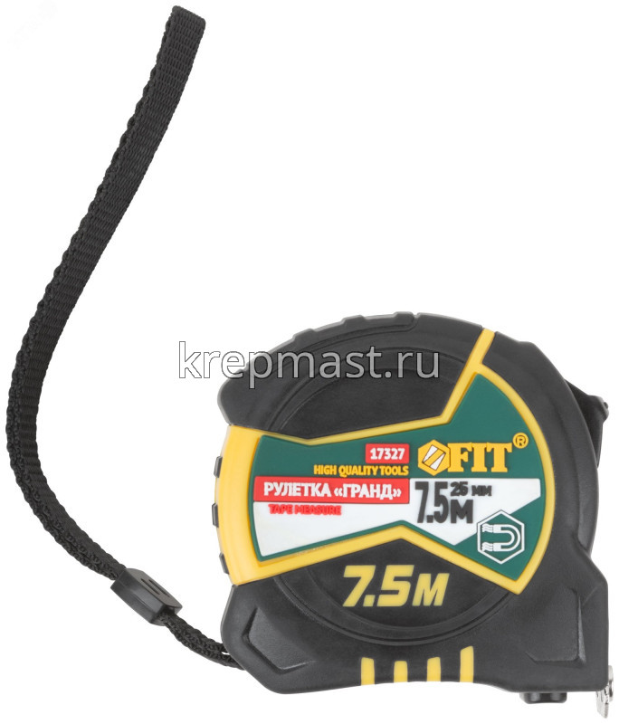 Рулетка 7,5м х 25мм FIT Гранд