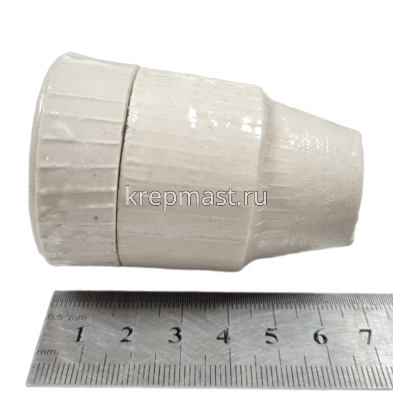 Патрон Е27 керамический НК-05 (гладкий)