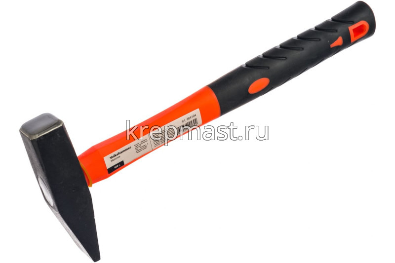 Молоток с фиброглассовой ручкой 400гр
