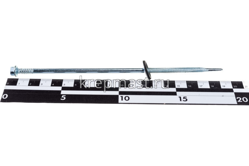 Саморез для сэндвич-панелей 6,3/5.5х180 / 185 оц