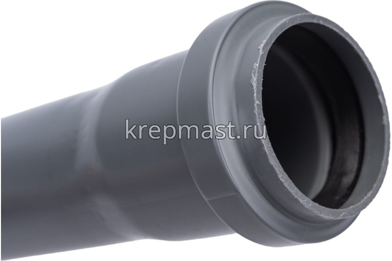 Труба с раструбом D 40*1,8 (0,25м) п/п