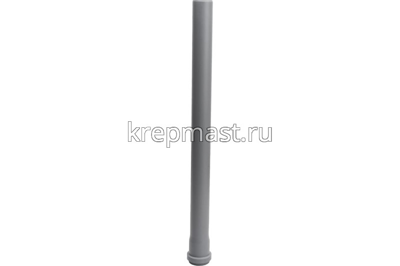 Труба с раструбом D 40*1,8 (0,5м) п/п